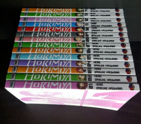 Comic HORIMIYA Hero X Daisuke Hagiwara Volume 1-15 Full Set English Version DHL