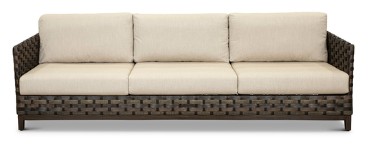 Nevis Ash Gray Patio Sofa