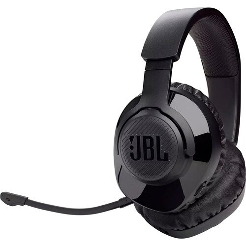 JBL Free WFH Wireless Over-Ear Headset - Black