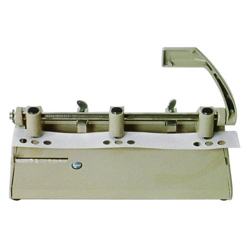 SKILCRAFT Adjustable Heavy-duty 3-Hole Punch