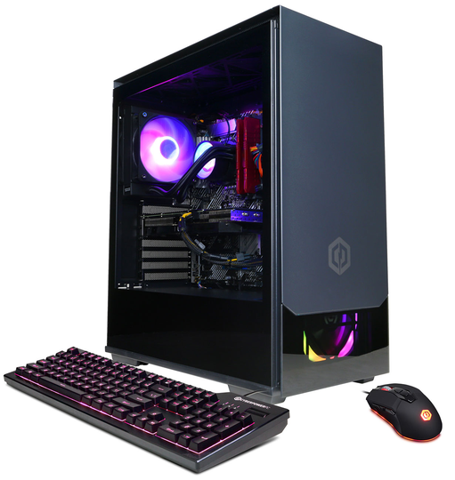 CyberPowerPC Gamer Supreme Liquid Cool Black Gaming Desktop Intel Core i7-12700KF 16GB RAM 1TB SSD, NVIDIA GeForce RTX 3070 Ti