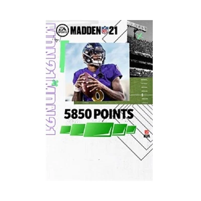 Download Xbox Madden NFL 21 5850 Madden Points Xbox One Digital Code