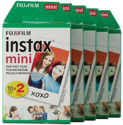 100 Sheets Fujifilm Instax Mini Polaroid instant Film for Instax mini 8-9-11