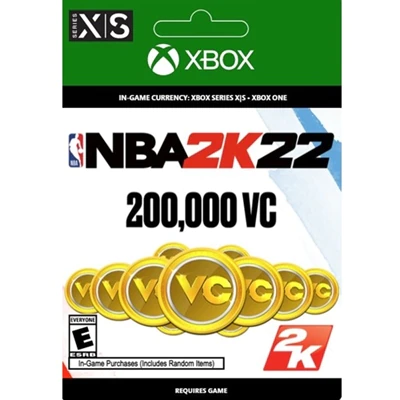 Download Xbox NBA 2K22 200000 VC Xbox One Digital Code