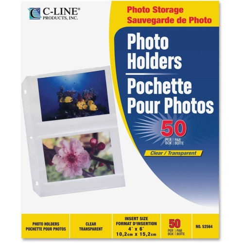 C-Line 35mm Ring Binder Photo Storage Pages - 4 x 6