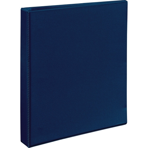 Avery® Heavy-Duty View 3 Ring Binder, 1" EZD Rings, Navy Blue