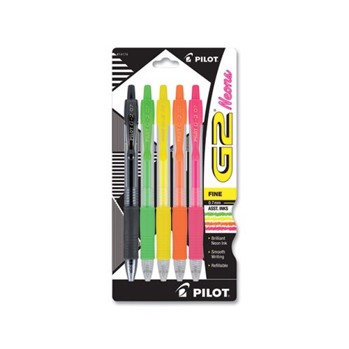 G2 Neon Retractable Gel Pen