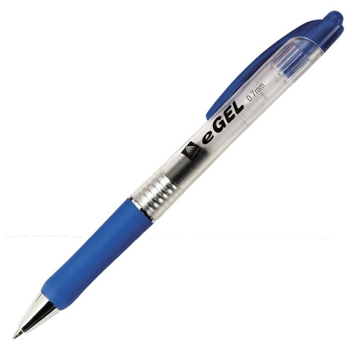 Avery® eGEL(R) Retractable Pen, 0.7mm Medium Point, Acid-Free, Blue (49986)