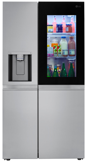 LG 26.8 cu ft Side by Side Refrigerator - Stainless Steel