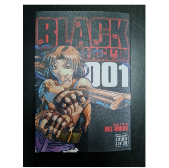 Black Lagoon Rei Hiroe Manga Anime Comic Volume 1-11 English Comic FREE SHIPPING