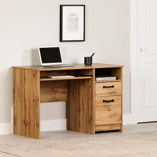 Tassio Light Brown Desk
