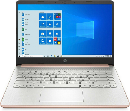 HP 14-dq0030nr Pale Rose Gold 14" Laptop